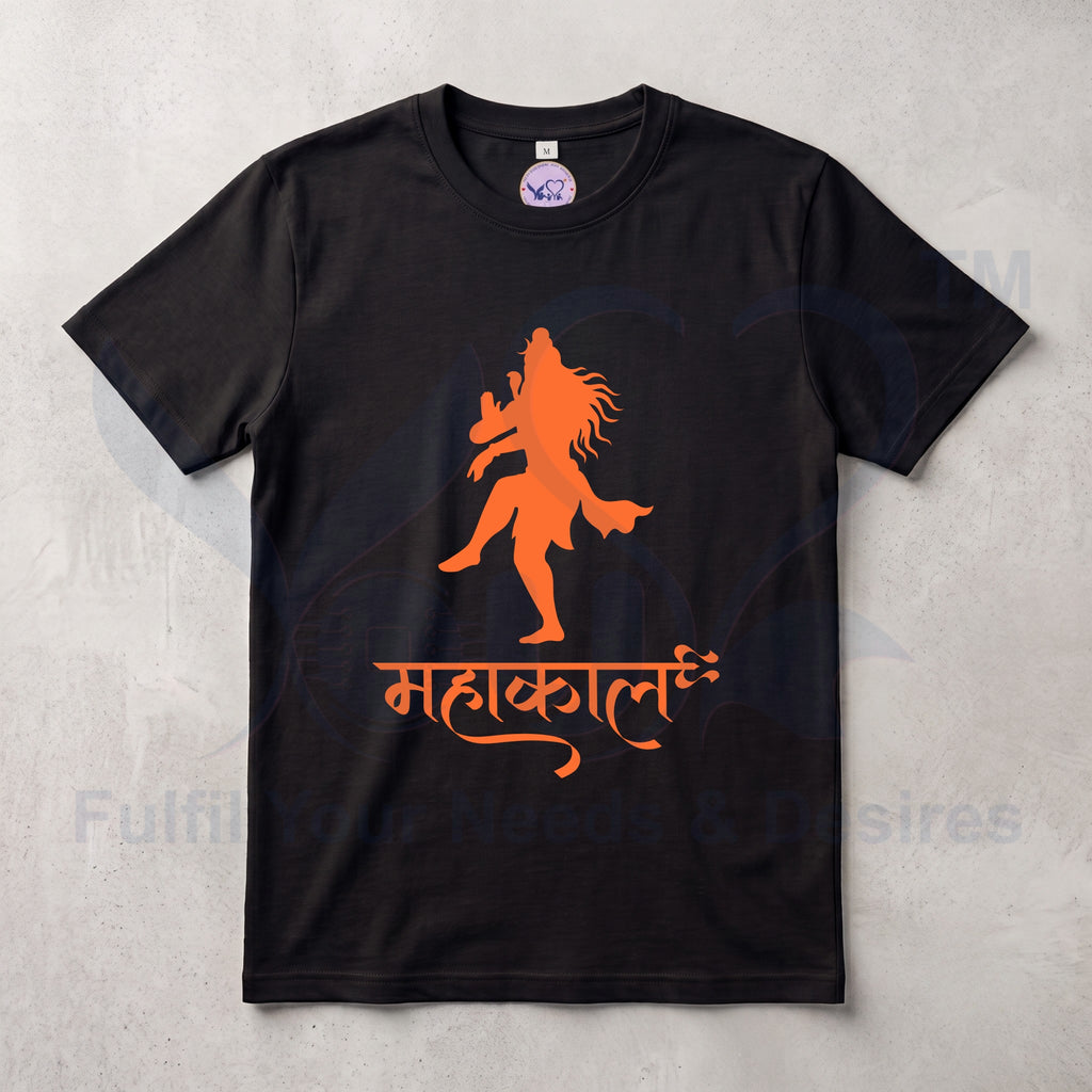 Pure Cotton Bio-wash  T-Shirt_"Mahakal"