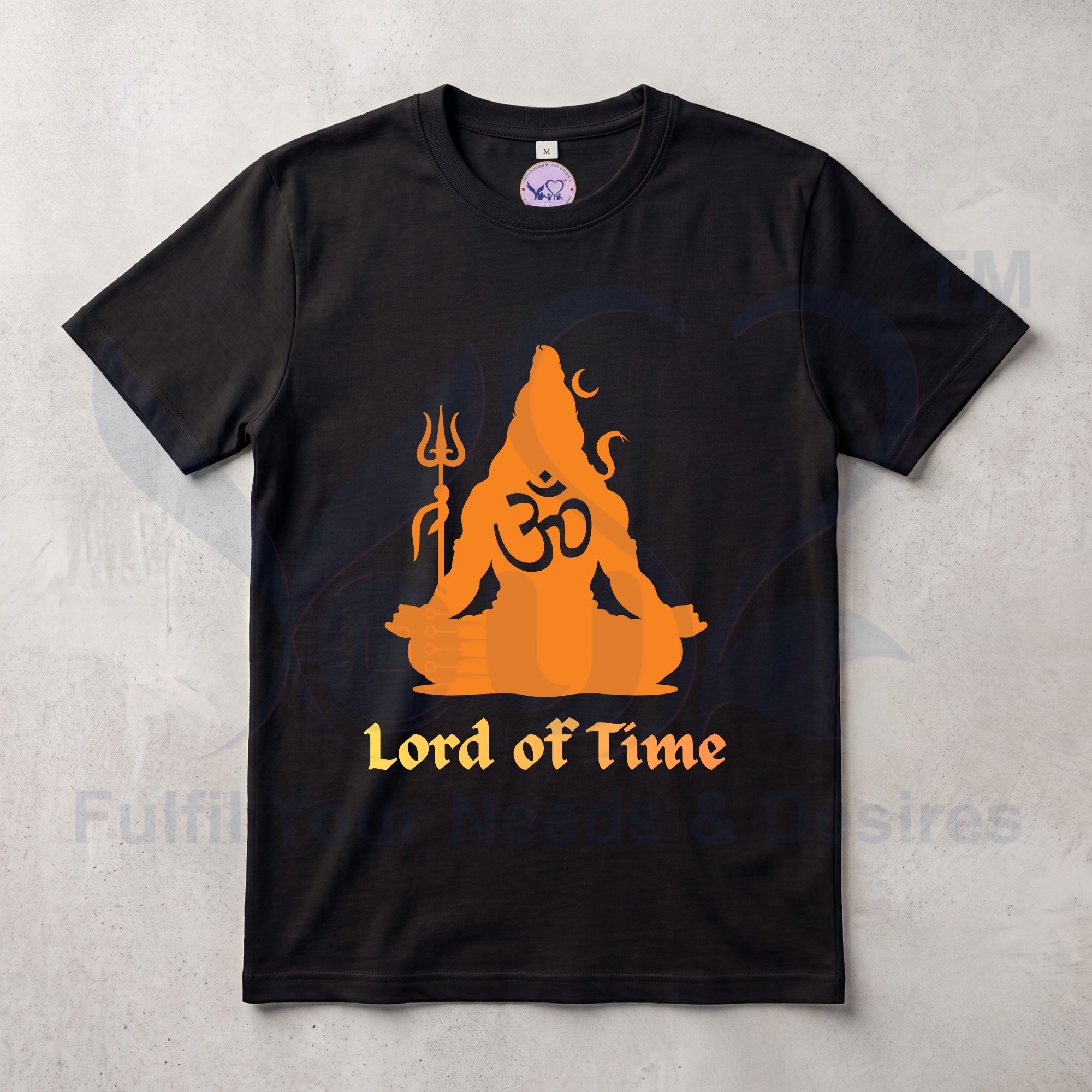 Pure Cotton Bio-wash  T-Shirt_"Lord of Time"