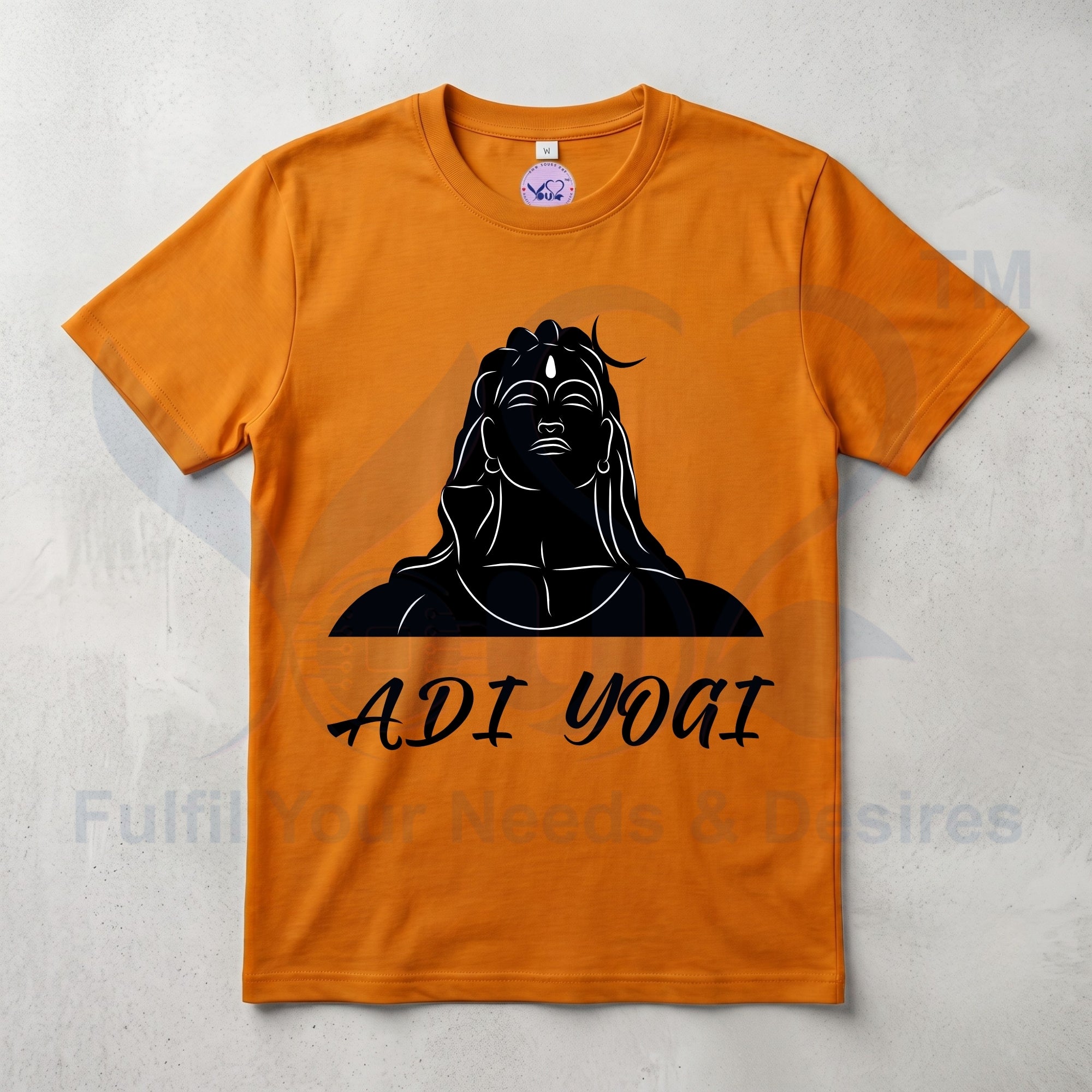 Pure Cotton Bio-wash T-Shirt_"Adi Yogi"