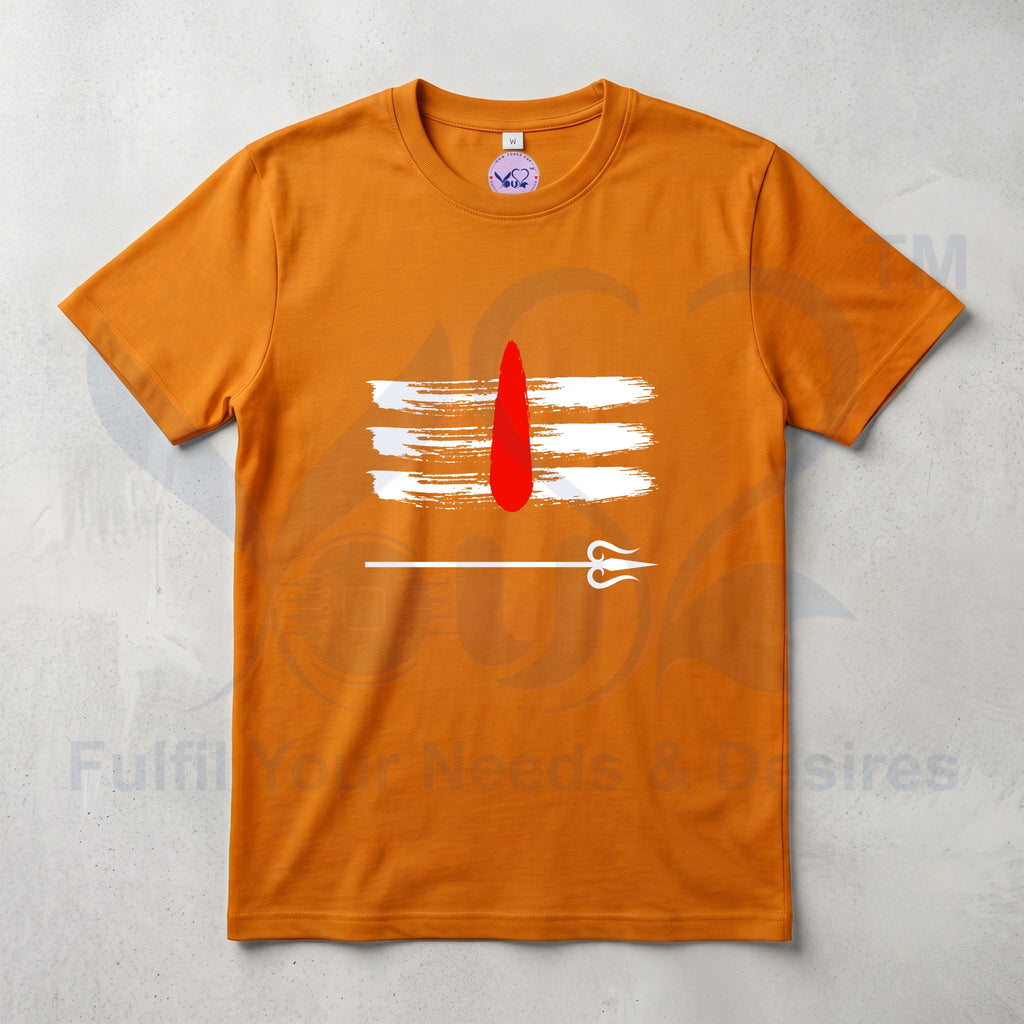 Pure Cotton Bio-wash T-Shirt_"Shiv Tilak"