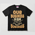 Short Sleeve_T-Shirt_Cotton_Round Neck_Unisex_Adult_our_business