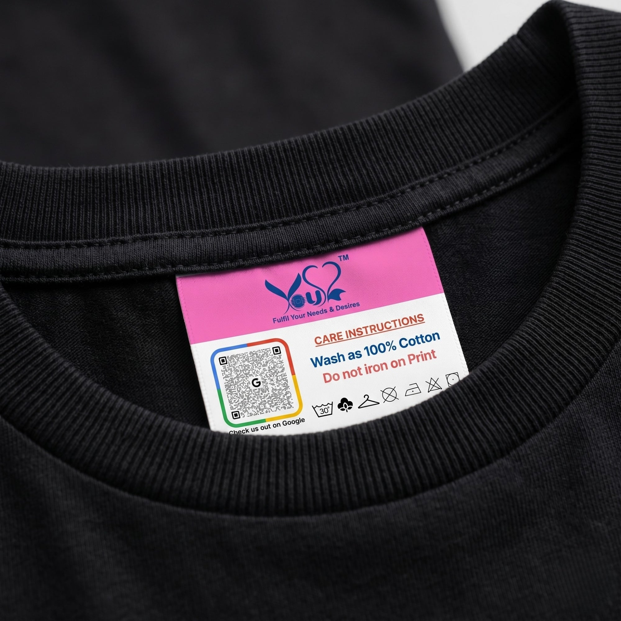 Short Sleeve_T-Shirt_Cotton_Round Neck_Unisex_Adult_our_business
