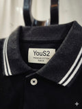 Short Sleeve_Adult T-shirt_Polo_Pure Cotton_Bio Wash